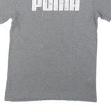 PUMA Cracked Mens T-Shirt Grey XS