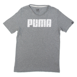 PUMA Cracked Mens T-Shirt Grey XS