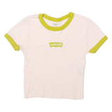 LEVI'S Womens T-Shirt Pink XS