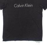 CALVIN KLEIN Mens T-Shirt Black S