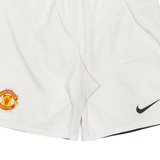 NIKE Manchester United Mens Sports Shorts White L W31