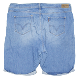 LEVI'S Womens Denim Shorts Blue 2XL W20