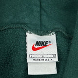 Nike Hoodie - Large Green Cotton