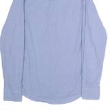 TOMMY HILFIGER New York Fit Mens Shirt Blue Gingham Long Sleeve S