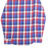 TOMMY HILFIGER New York Fit Mens Shirt Blue Check Long Sleeve M