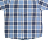 WRANGLER Mens Shirt Blue Check XL