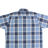 WRANGLER Mens Shirt Blue Check XL