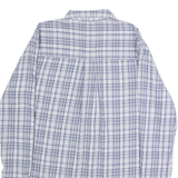 WRANGLER Womens Shirt Blue Check Long Sleeve S