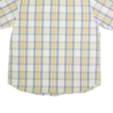 TIMBERLAND Mens Shirt Yellow Check L