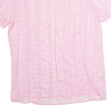 DIESEL Womens Shirt Pink Floral L