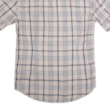 GUESS Mens Shirt Beige Check S