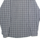 WRANGLER Mens Shirt Grey Check Long Sleeve L