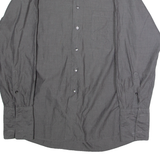 DKNY Mens Formal Shirt Grey Long Sleeve L