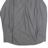 DKNY Mens Formal Shirt Grey Long Sleeve L
