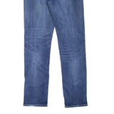 LEVI'S 511 BIG E Jeans Mens Blue Slim Straight Stone Wash W33 L34