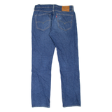 LEVI'S 514 Jeans BIG E Mens Blue Slim Straight Stone Wash W31 L32