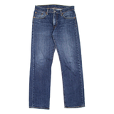 LEVI'S 502 Jeans Mens Blue Regular Tapered Stone Wash W31 L32