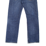 LEVI'S 502 Jeans Mens Blue Regular Tapered Stone Wash W31 L32