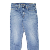 LEVI'S 512 Jeans Mens Blue Slim Tapered Stone Wash W31 L32