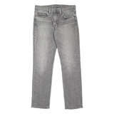 LEVI'S 511 Jeans Mens Grey Slim Straight Stone Wash W31 L32