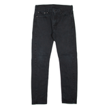 LEVI'S 510 Jeans Mens Black Slim Skinny W30 L27