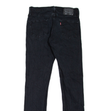 LEVI'S 511 Jeans Mens Black Slim Straight W30 L32