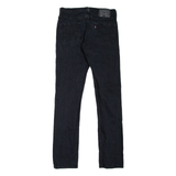 LEVI'S 511 Jeans Mens Black Slim Straight W30 L32