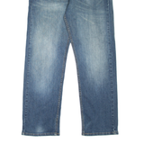 LEVI'S 505 Jeans Mens Blue Regular Straight Stone Wash W36 L30