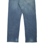 LEVI'S 505 Jeans Mens Blue Regular Straight Stone Wash W36 L30