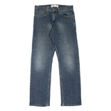 LEVI'S 514 Jeans Mens Blue Slim Straight Stone Wash W29 L30