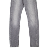 LEVI'S 510 Jeans Mens Grey Slim Skinny Stone Wash W27 L30