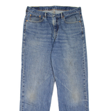 LEVI'S 550 Jeans Mens Blue Relaxed Tapered Stone Wash W38 L34