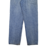 LEVI'S 550 Jeans Mens Blue Relaxed Tapered Stone Wash W38 L34