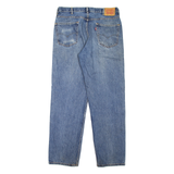 LEVI'S 550 Jeans Mens Blue Relaxed Tapered Stone Wash W38 L34