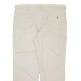 CARHARTT Mens Trousers Beige Regular Tapered W42 L30