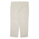 CARHARTT Mens Trousers Beige Regular Tapered W42 L30