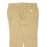 CARHARTT Womens Trousers Brown Loose Tapered W40 L30