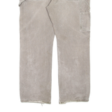 DICKIES Mens Trousers Grey Regular Straight W36 L29