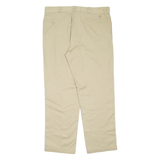 DICKIES Mens Trousers Beige Regular Tapered W40 L32
