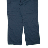 DICKIES Cargo Mens Trousers Blue Regular Straight W40 L32