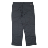 DICKIES Mens Trousers Black Regular Straight W40 L30