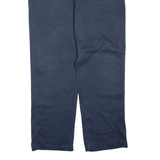 DICKIES Mens Trousers Blue Regular Straight W38 L34