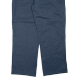 DICKIES Mens Trousers Blue Regular Straight W40 L30