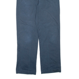 DICKIES Mens Trousers Blue Regular Straight W32 L31