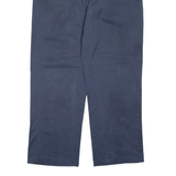DICKIES Mens Trousers Blue Regular Straight W32 L30
