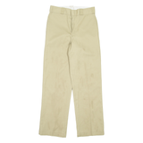 DICKIES Womens Trousers Beige Regular Straight W31 L30