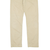 LEVI'S Mens Trousers Beige Regular Straight W30 L32