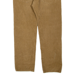LEVI'S Mens Corduroy Trousers Brown Regular Straight W26 L32