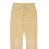 LEVI'S Mens Trousers Brown Regular Straight W29 L32