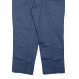 DICKIES Mens Trousers Blue Regular Tapered W40 L28